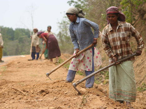 Workers on May Day