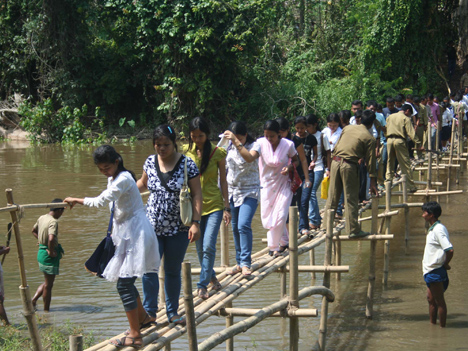 Crossing the bridge - I
