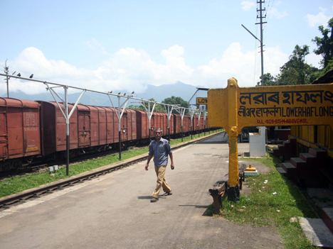 Deserted platform