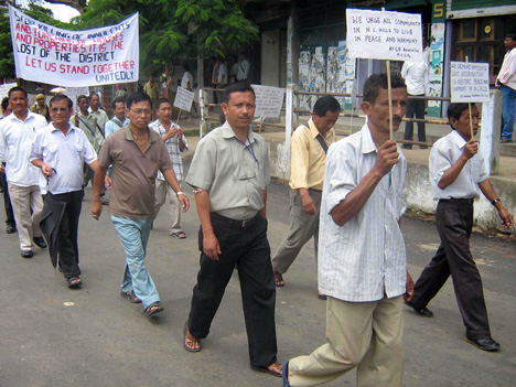 Rally for peace