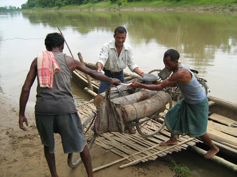 Boat crossing